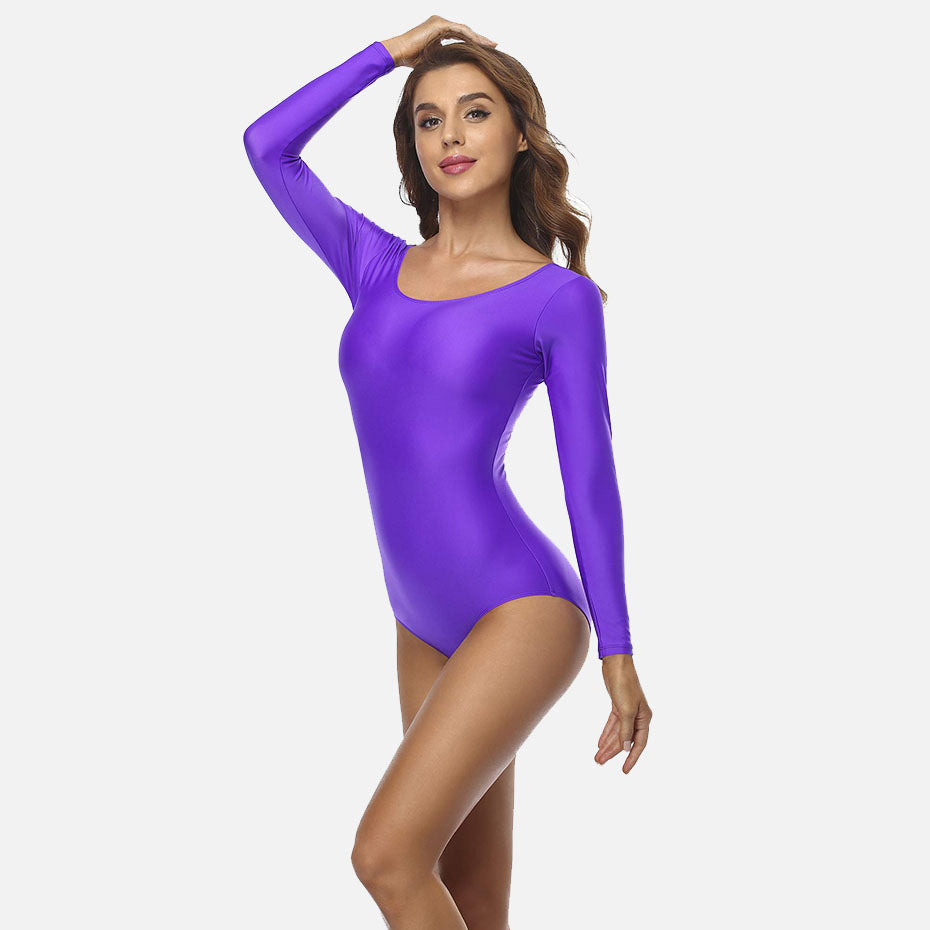purple leotard