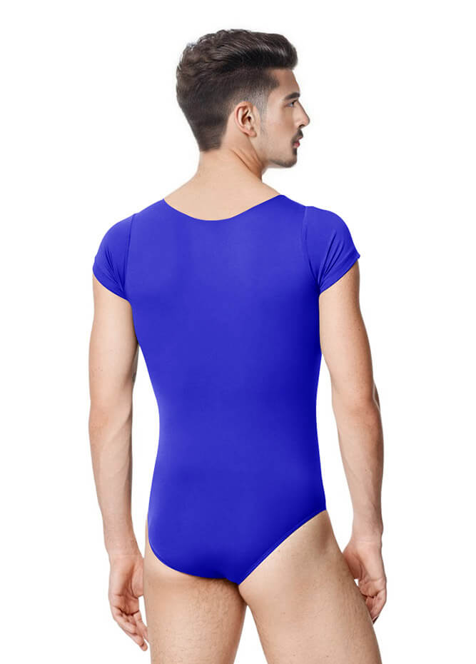 Mens Cap Sleeve Gymnastics Leotard