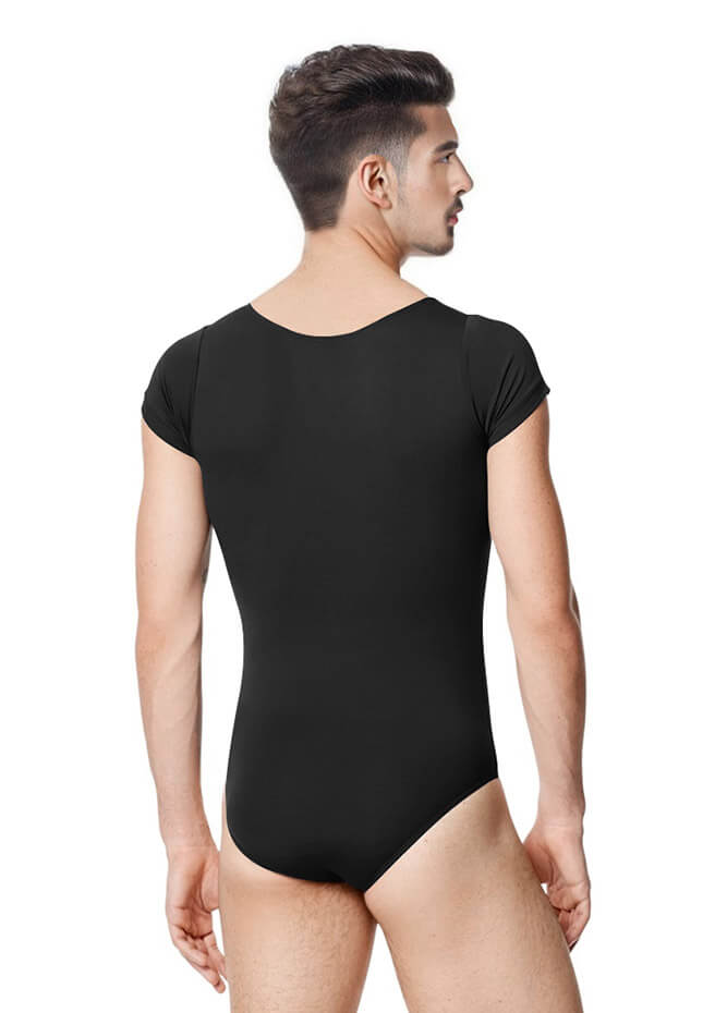 Mens Cap Sleeve Gymnastics Leotard