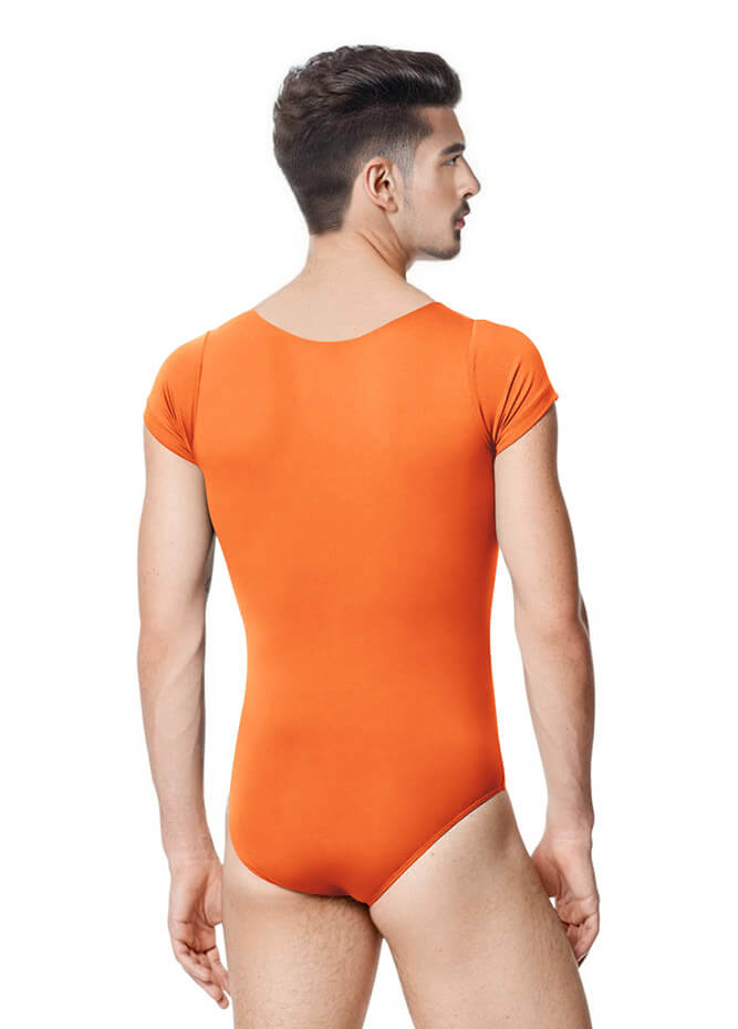 Mens Cap Sleeve Gymnastics Leotard