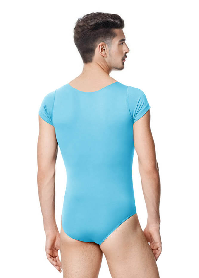 Mens Cap Sleeve Gymnastics Leotard