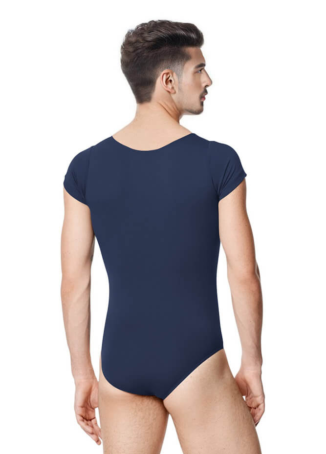 Mens Cap Sleeve Gymnastics Leotard