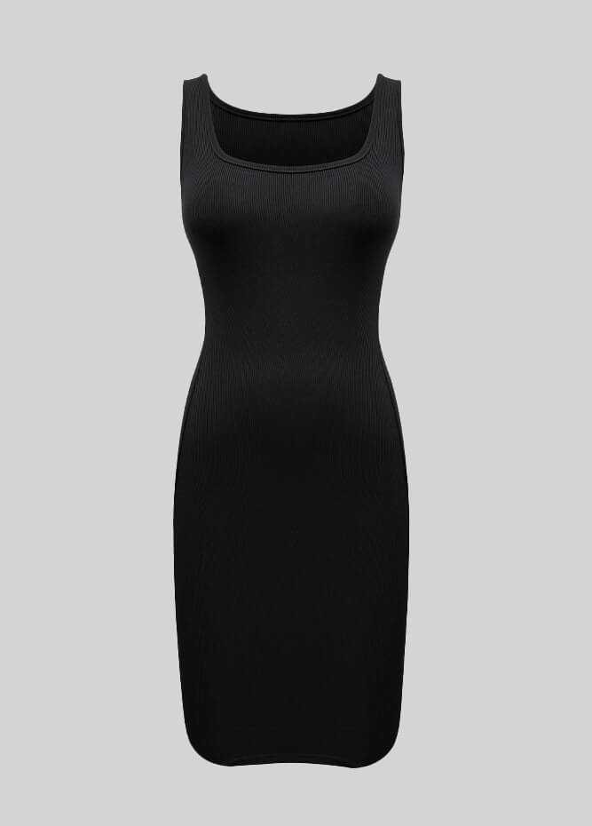 Speerise Ribbed Bodycon Midi Dresses Speerise Ribbed Bodycon Midi Dresses