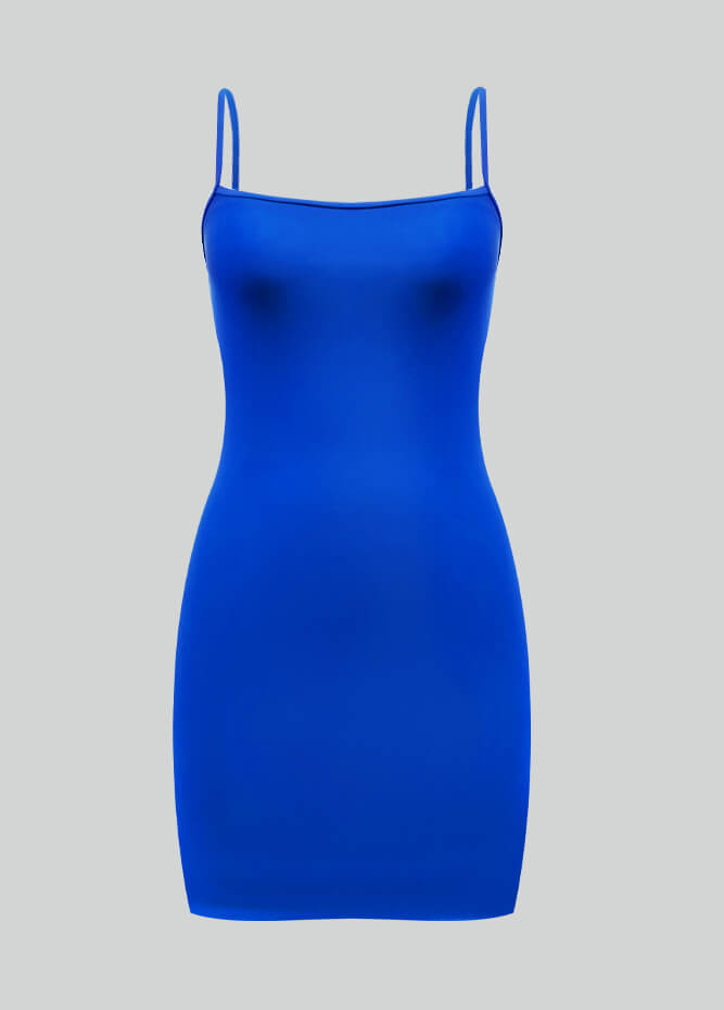 Spandex Sling Bodycon Mini Dresses