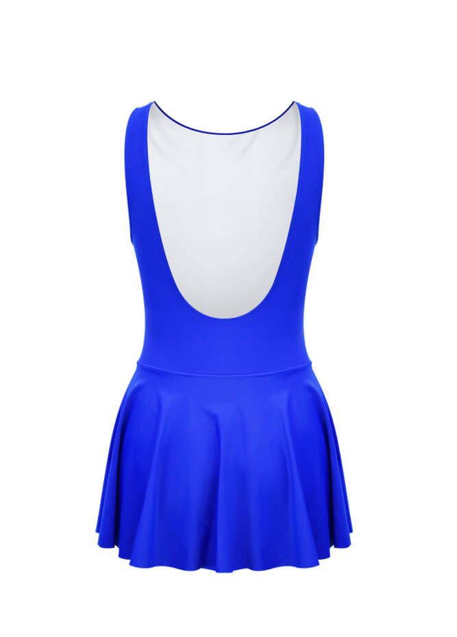 Thong Backless Tank Skirted Leotard