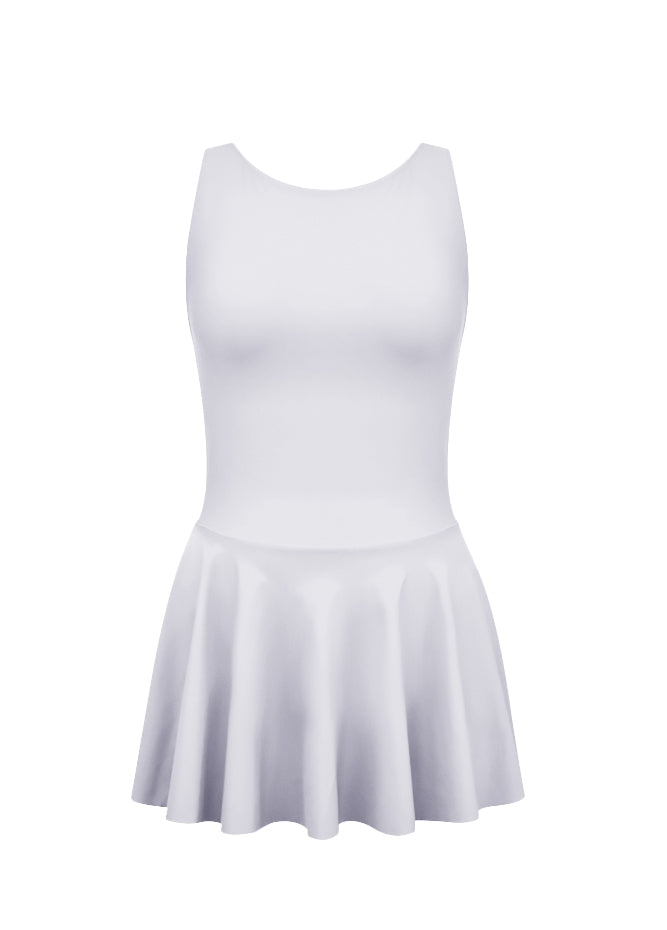 Thong Backless Tank Skirted Leotard