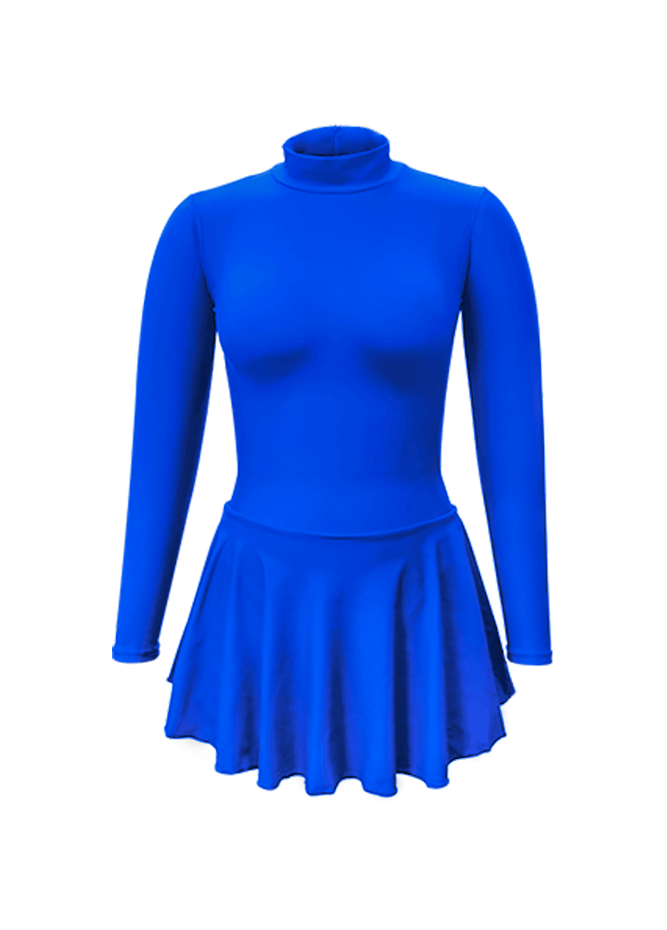 Thong Long Sleeve Skirted Leotard