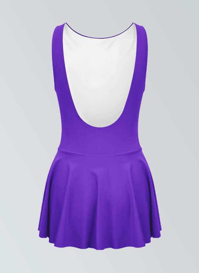 Thong Backless Tank Skirted Leotard