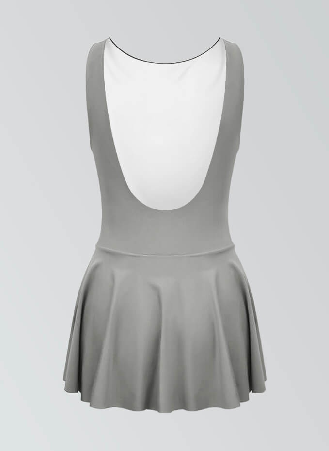 Thong Backless Tank Skirted Leotard