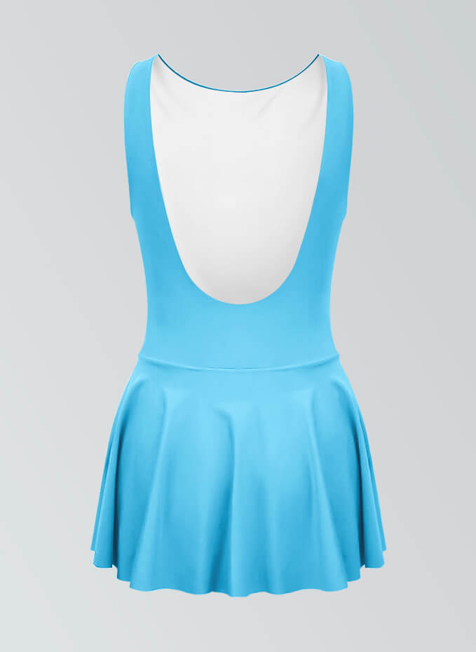 Thong Backless Tank Skirted Leotard