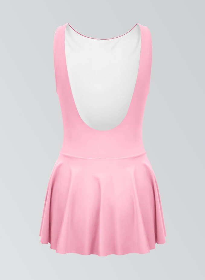Thong Backless Tank Skirted Leotard