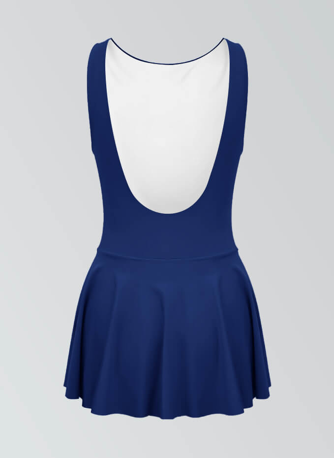 Thong Backless Tank Skirted Leotard