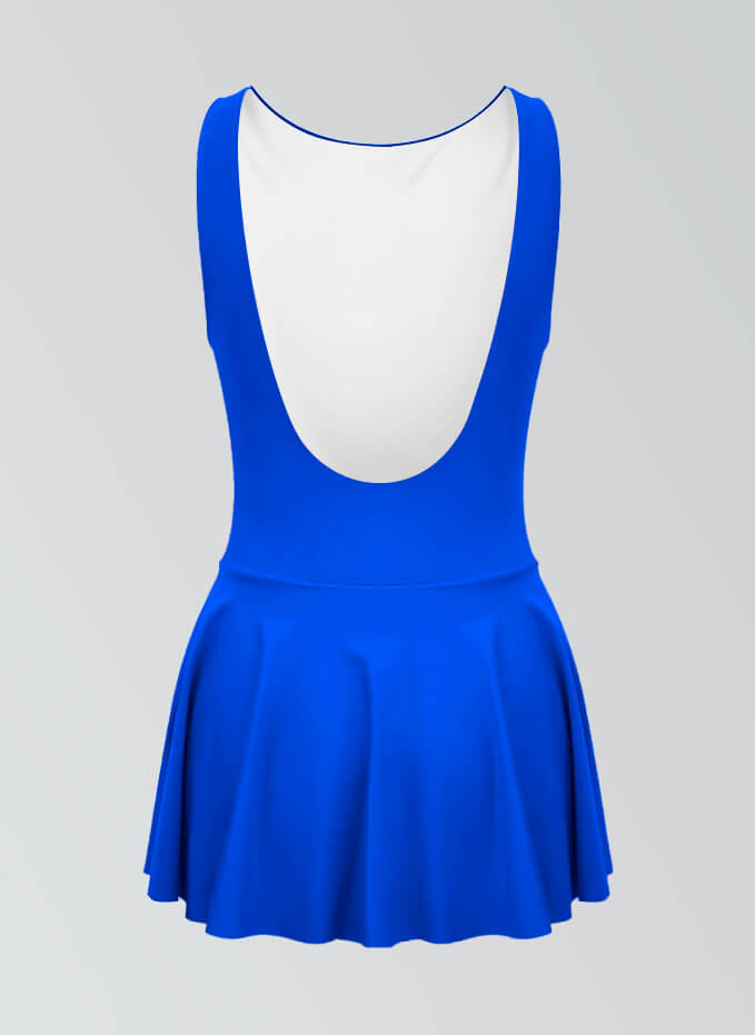 Thong Backless Tank Skirted Leotard