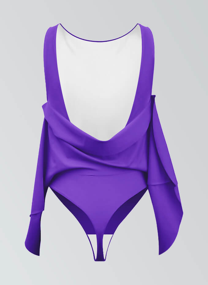 Thong Backless Tank Skirted Leotard