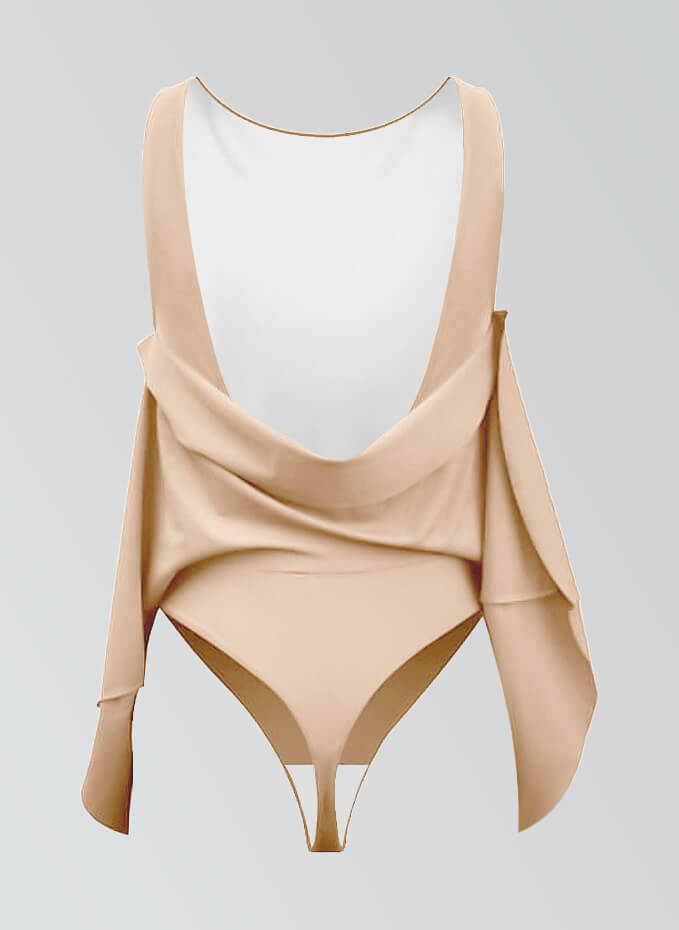 Thong Backless Tank Skirted Leotard
