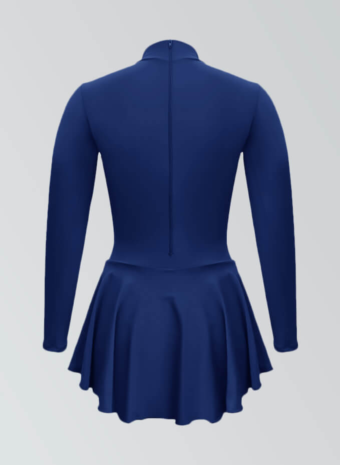 Thong Long Sleeve Skirted Leotard