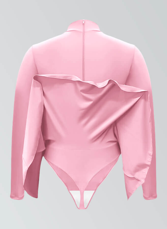 Thong Long Sleeve Skirted Leotard