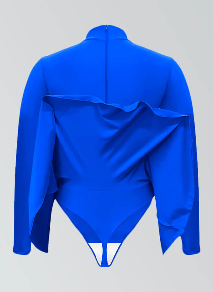 Thong Long Sleeve Skirted Leotard