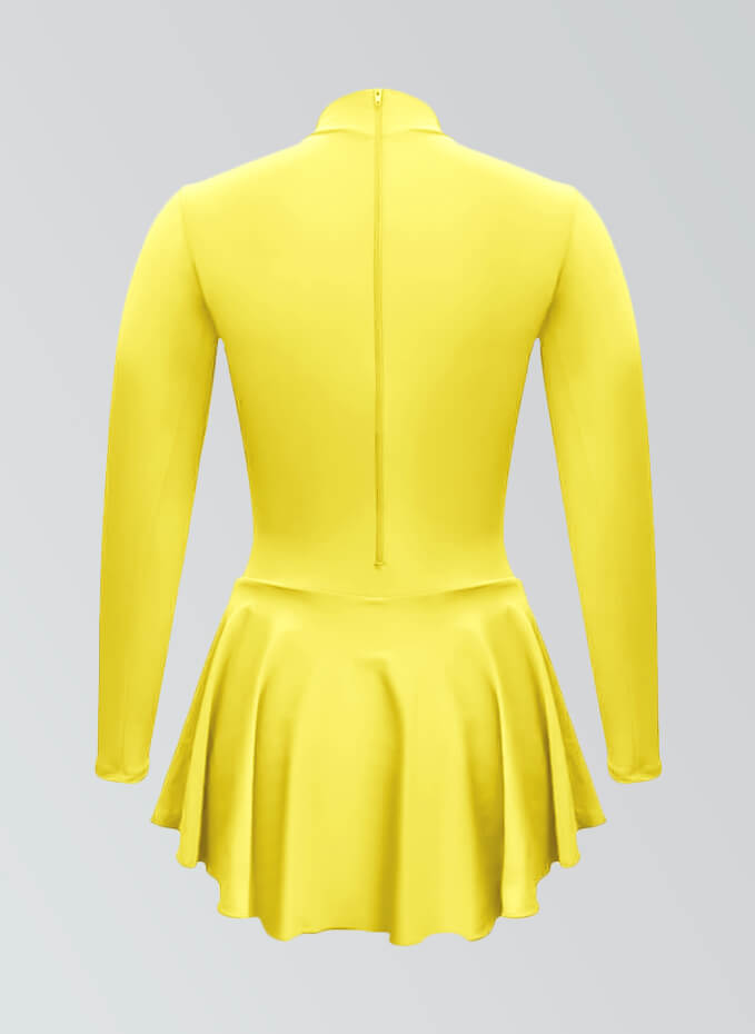 Thong Long Sleeve Skirted Leotard