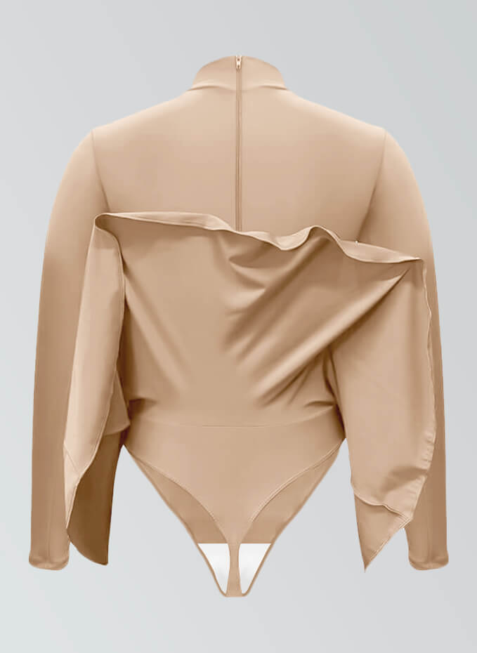 Thong Long Sleeve Skirted Leotard