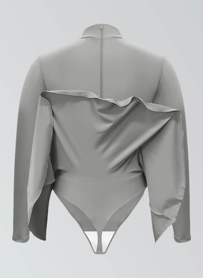 Thong Long Sleeve Skirted Leotard