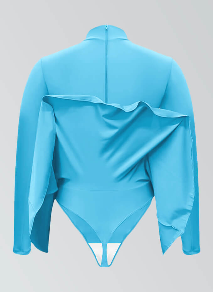 Thong Long Sleeve Skirted Leotard