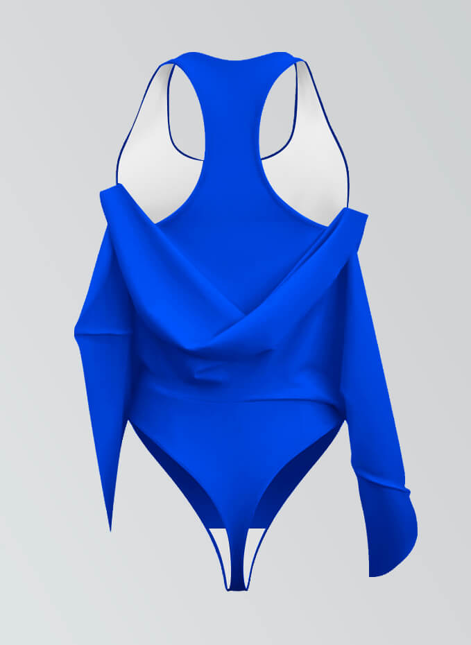 Thong Sleeveless Fitness Skirted Leotard