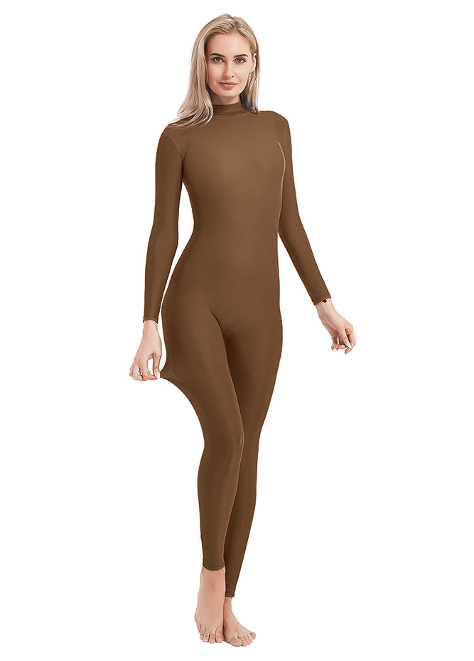 Speerise Turtleneck Long Sleeve Unitard