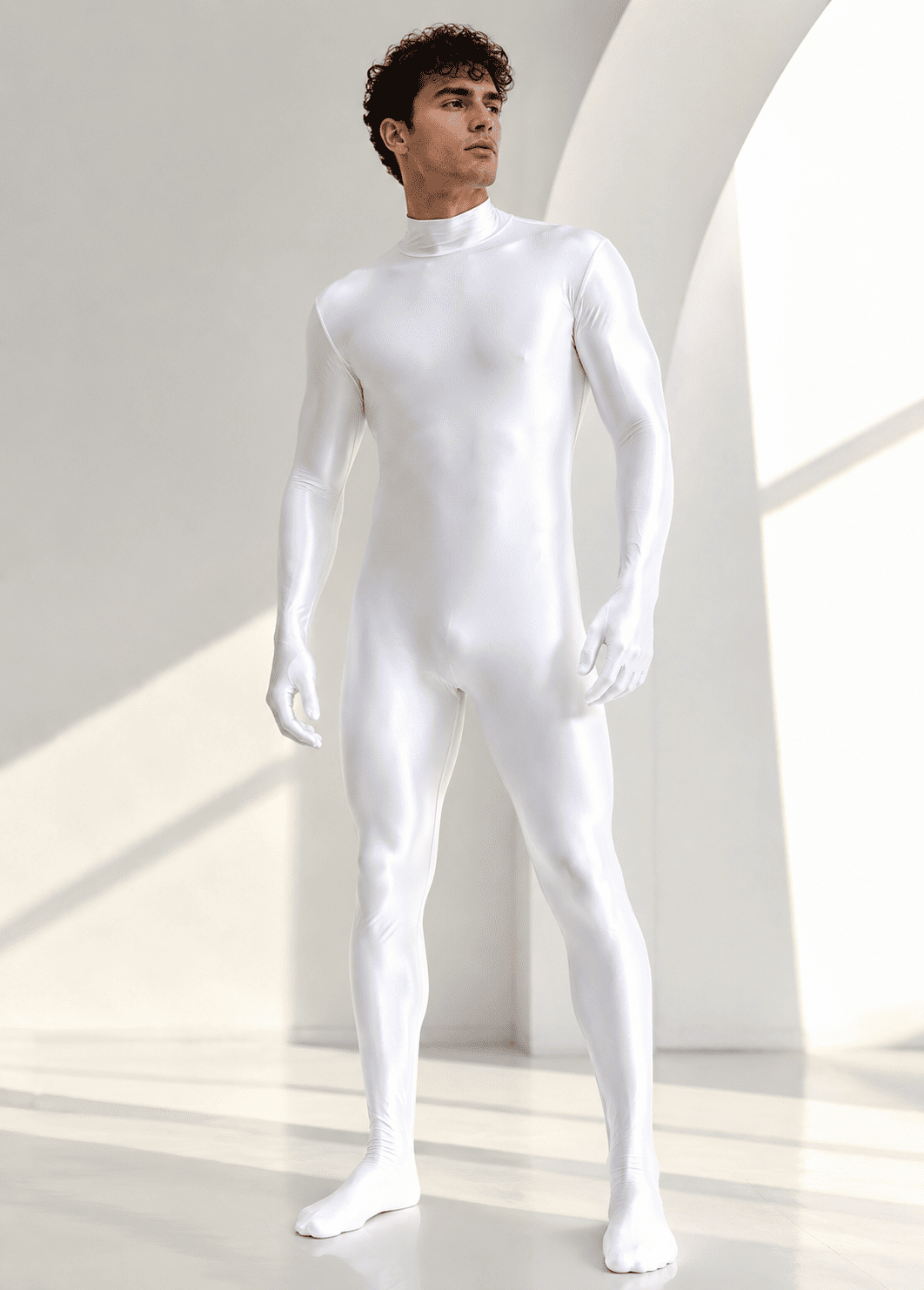 Mens Full Body Costume Spandex Unitard