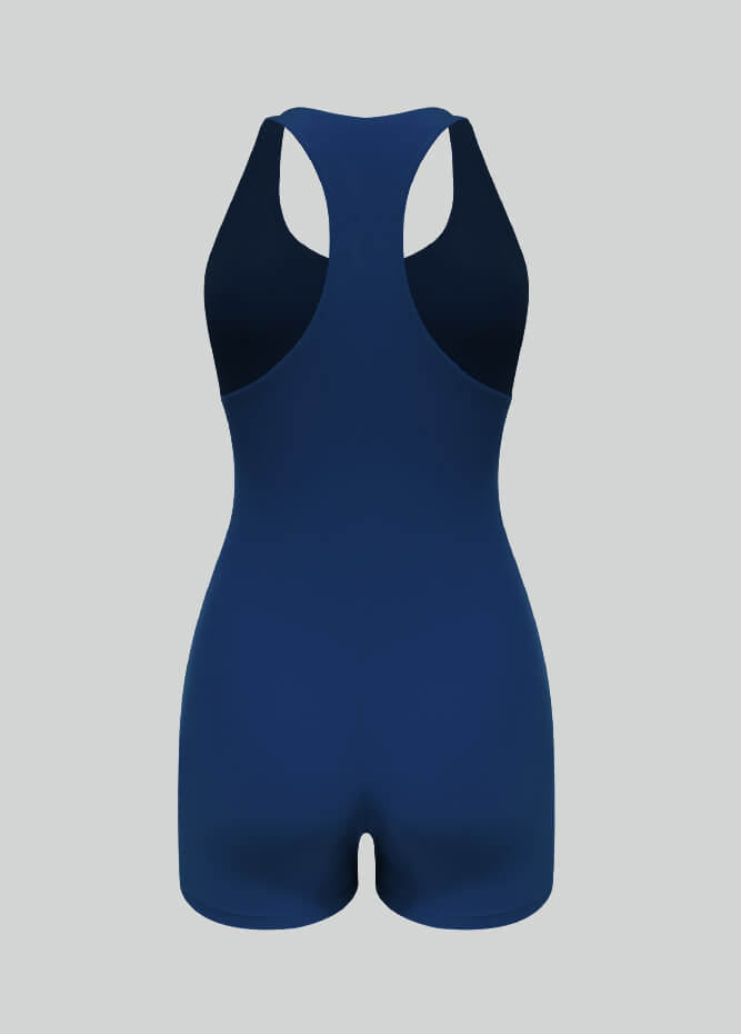 Fitness Workout Spandex Romper Bodysuit