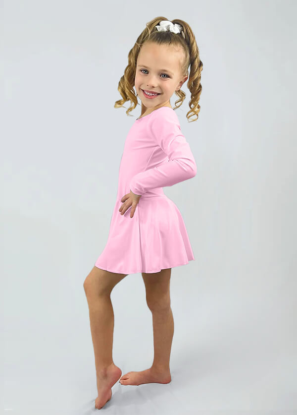 Speerise Long Sleeve Ballet Dance Leotard with Skirt