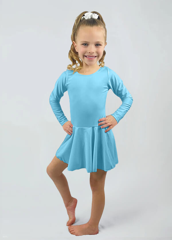 Speerise Long Sleeve Ballet Dance Leotard with Skirt