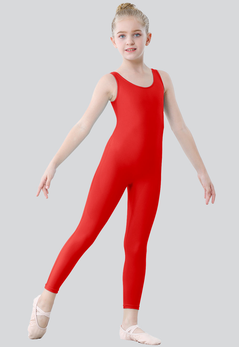 Speerise Girls Sleeveless Tank Stretchy Unitards