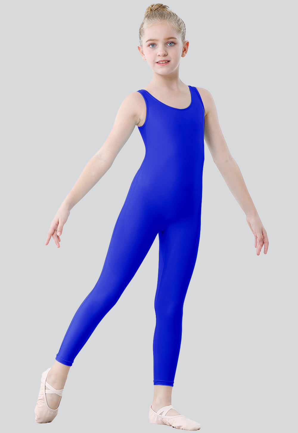 Speerise Girls Sleeveless Tank Stretchy Unitards