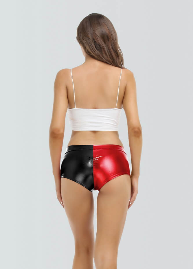 Harley Quinn Costume Rave Shorts