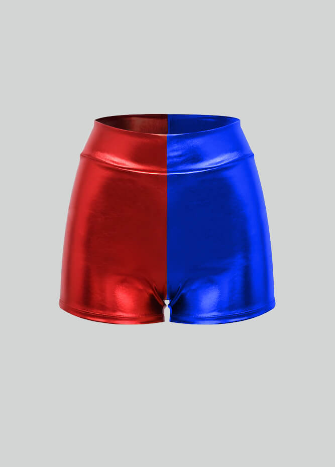 Harley Quinn Suicide Squad Halloween Costume Top & Shorts & Skirt