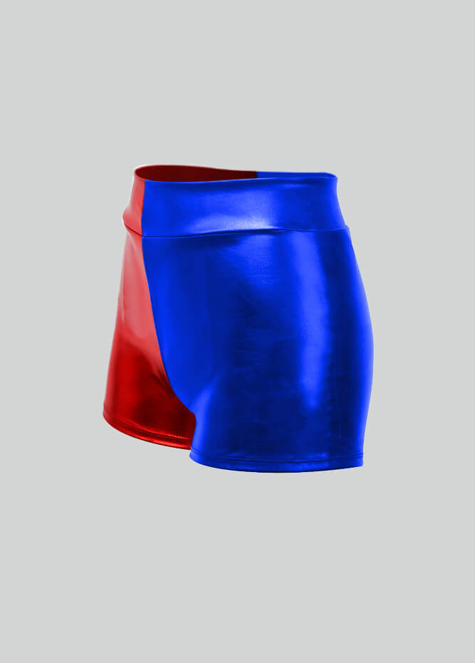 Harley Quinn Suicide Squad Halloween Costume Top & Shorts & Skirt