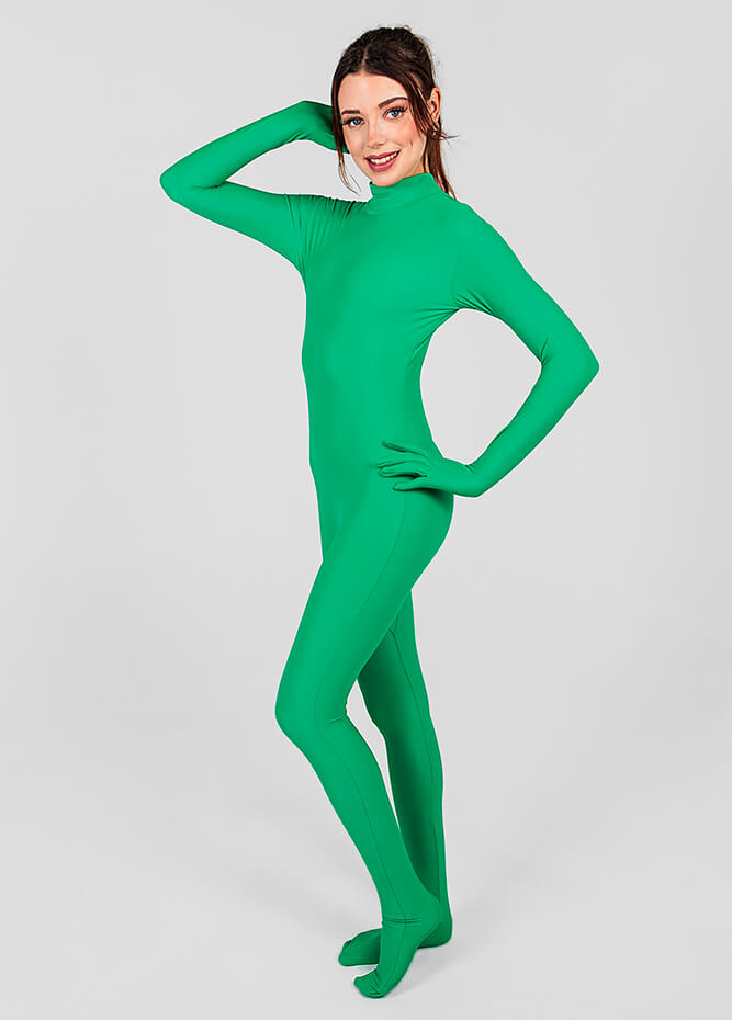 High Neck Full Body Unitard Costumes