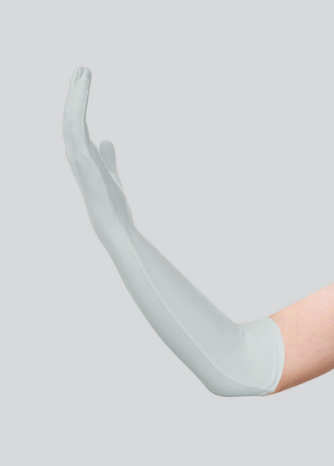 Long Matte Seamless Spandex Gloves