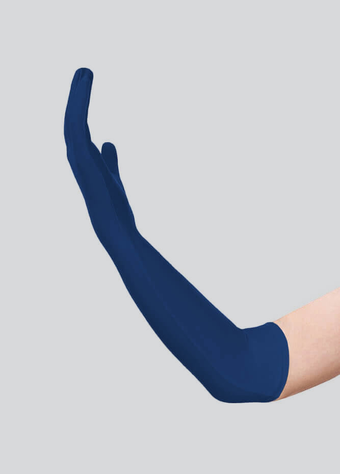 Long Matte Seamless Spandex Gloves