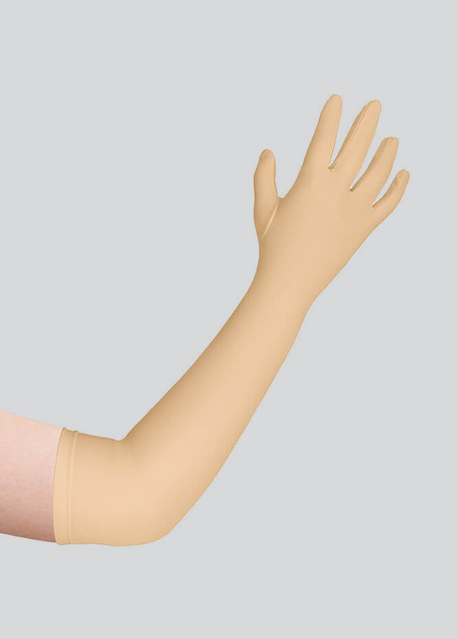 Long Matte Seamless Spandex Gloves