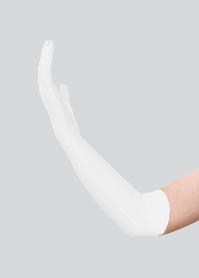 Long Matte Seamless Spandex Gloves