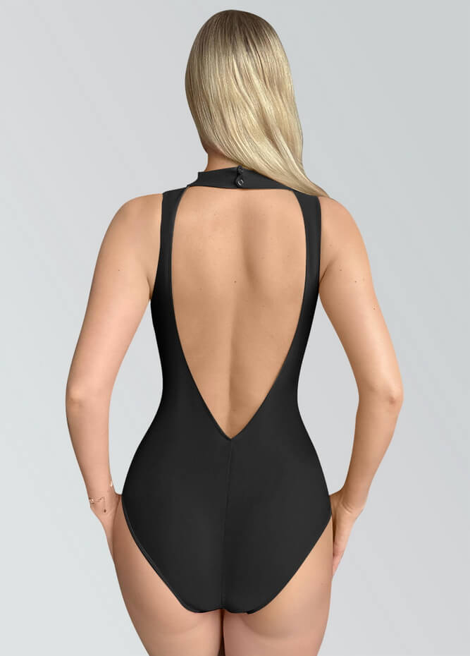 Low Cut Backless Ballet Leotards for Women