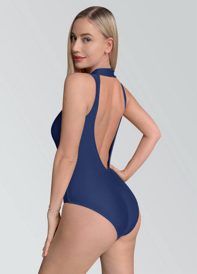 Low Cut Backless Ballet Leotards for Women