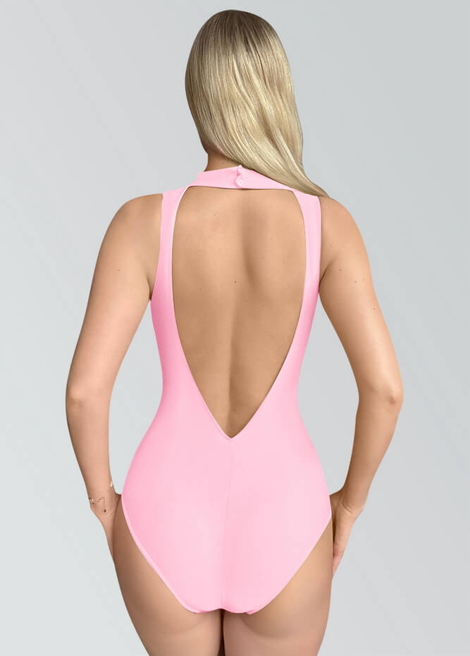 Low Cut Backless Ballet Leotards for Women
