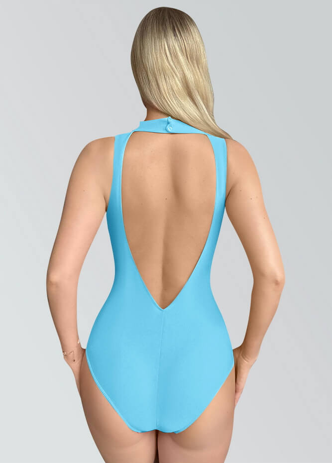 Low Cut Backless Ballet Leotards for Women