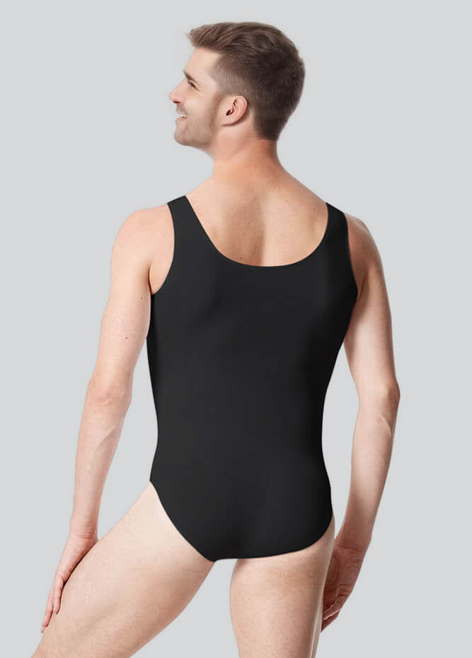 Mens Tank Scoop Neck Ballet Leotard