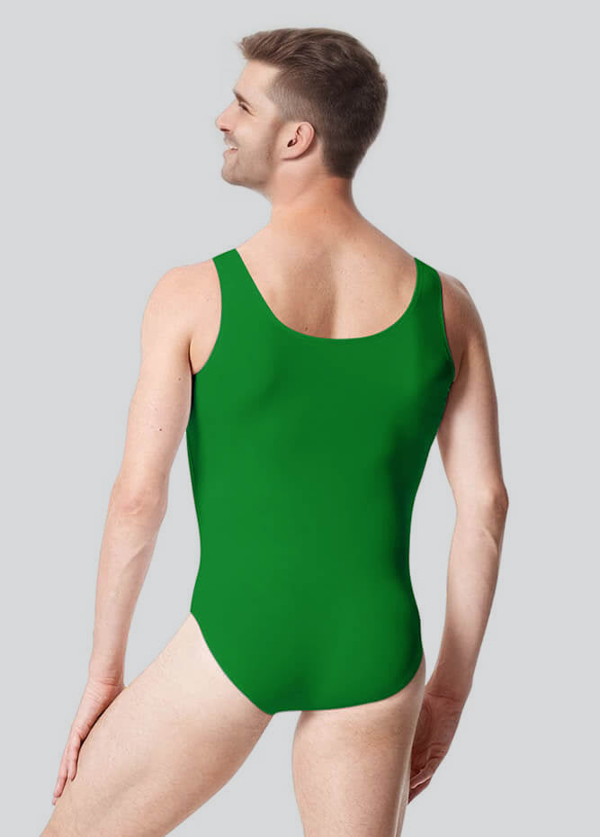 Mens Tank Scoop Neck Ballet Leotard