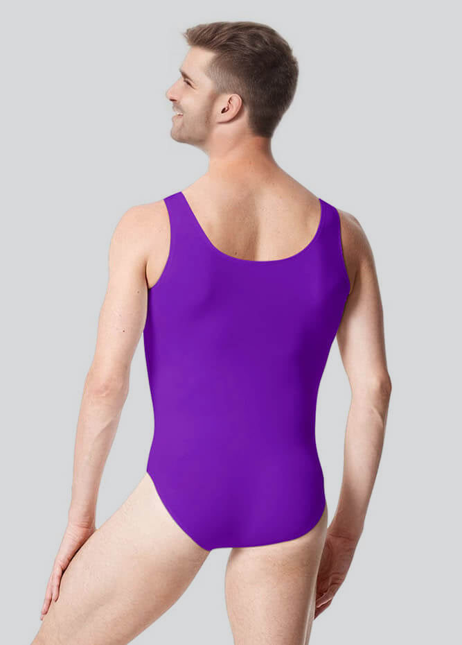 Mens Tank Scoop Neck Ballet Leotard