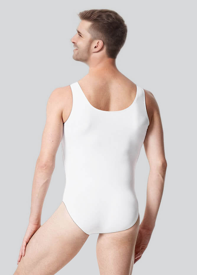 Mens Tank Scoop Neck Ballet Leotard